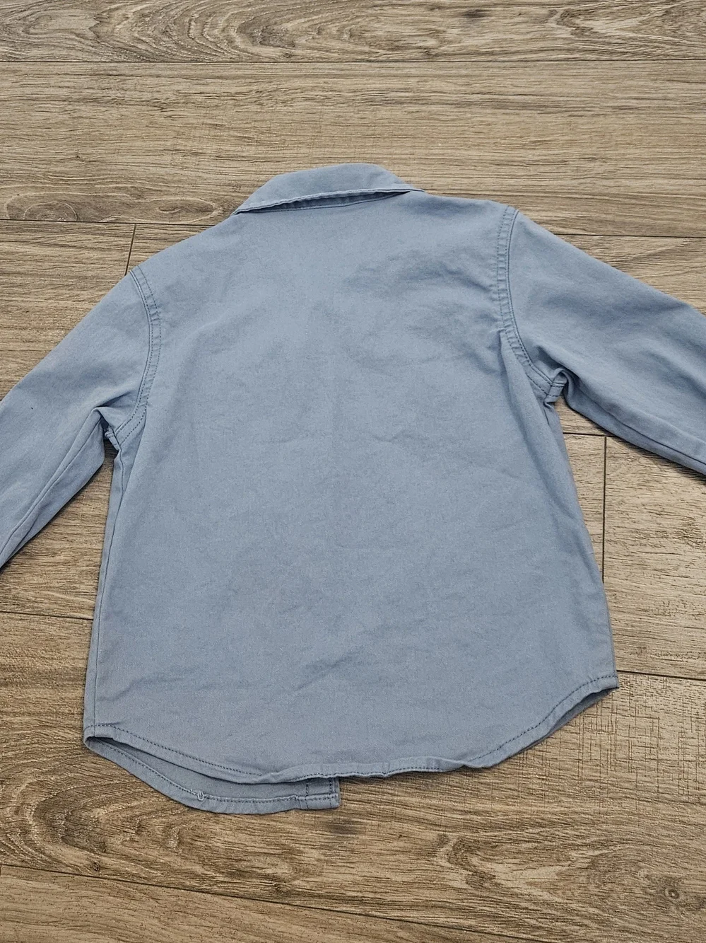 NWOT Old Navy Boys Light Blue Long-Sleeve Button-Down Shirt